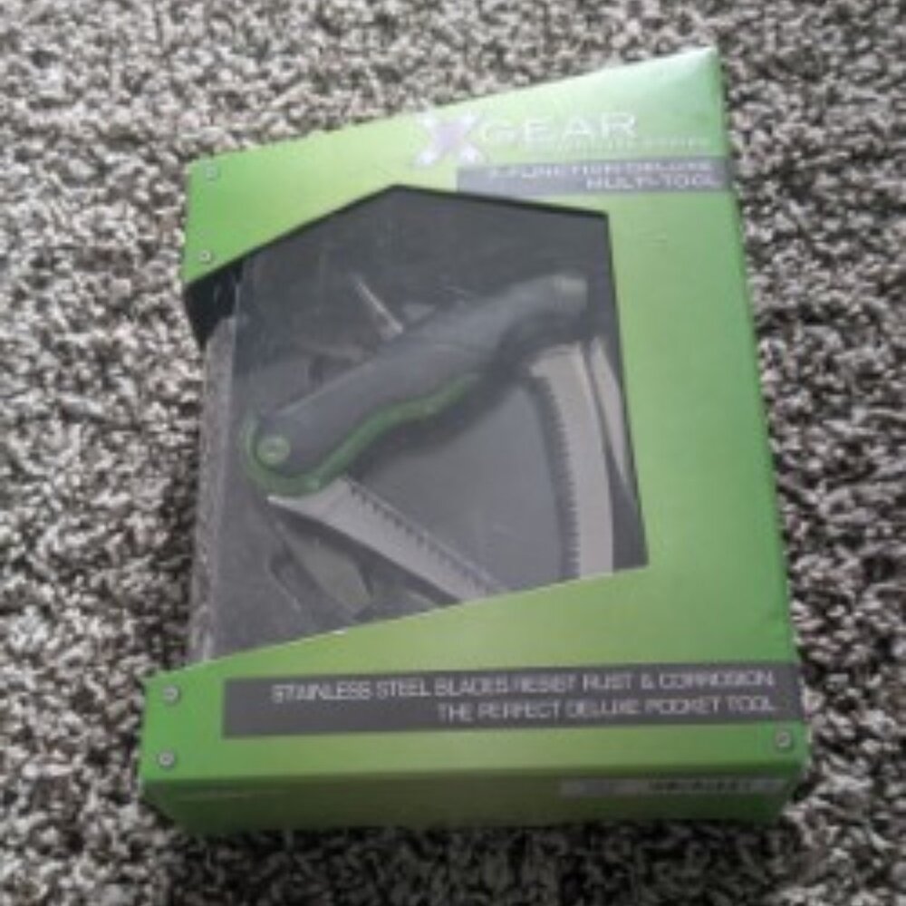 X-gear stainless steel multitool deluxe pocket tool